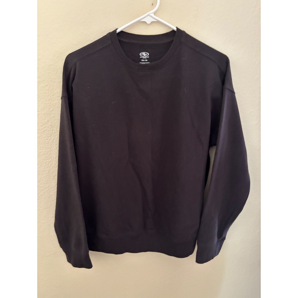 Athletic Works Boys XXL Black Crewneck Sweatshirt Soft Fleece
A1188